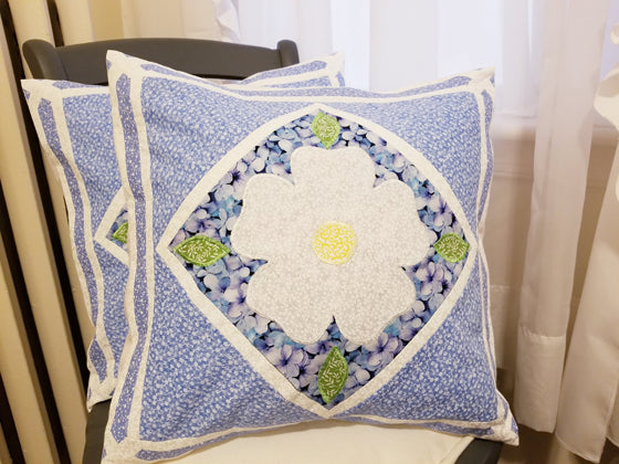 Pillows with Flower Design